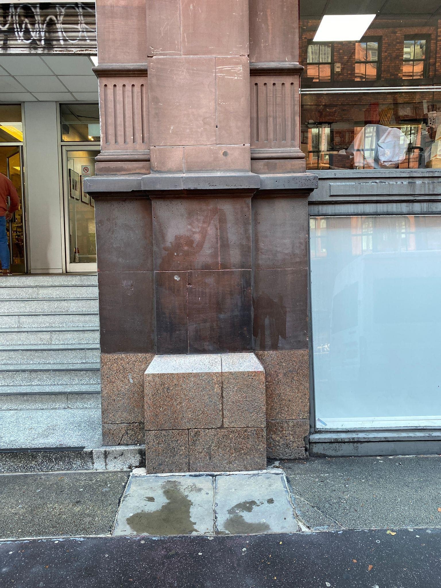 Council estate graffiti removal project